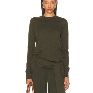 STELLA McCARTNEY WOOL JUMPER JOGGER LOUNGE KNIT SET MAROON L